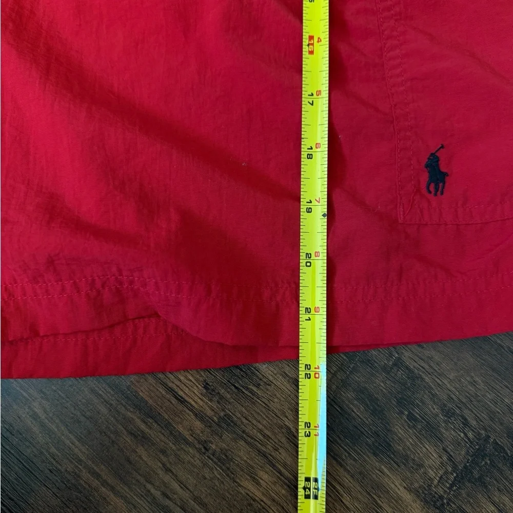 Polo Ralph Lauren Lightweight Swim Shorts Red Men’s Size L Classiccore Preppy